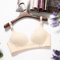 Cross Front Breastfeeding Bra No Steel Ring - Double Buckle Maternity Nursing Bra for Pregnant Women