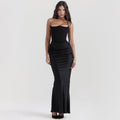 Sexy Bandeau Backless Maxi Dress – Elegant Evening Party Dress