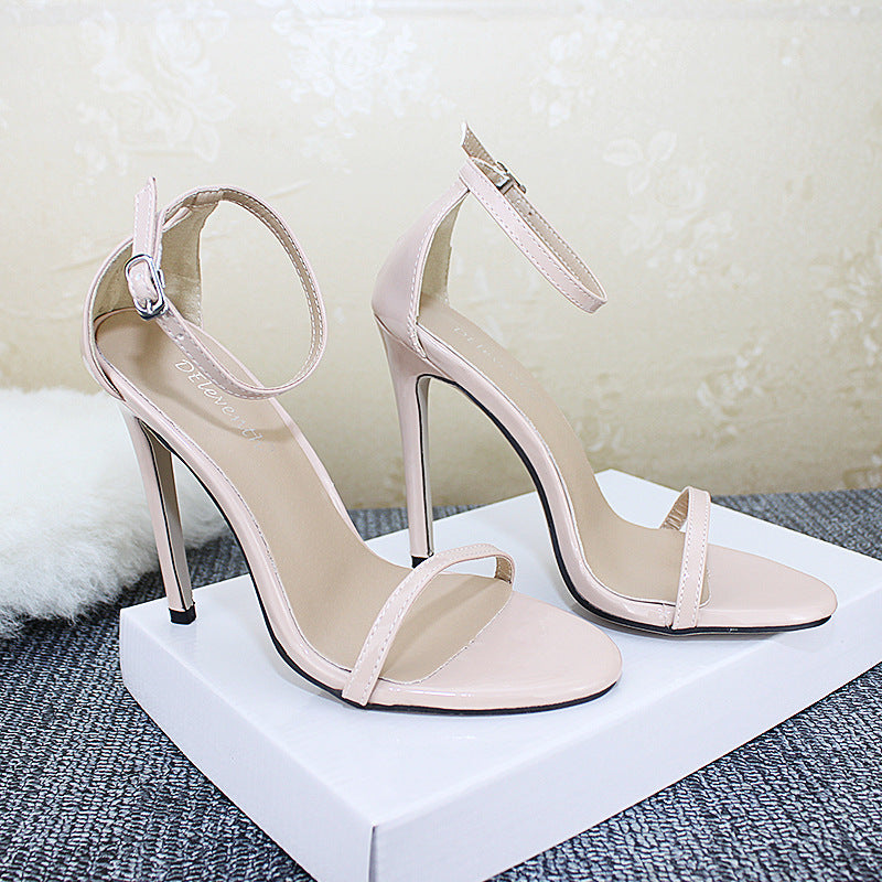 Women's High Heel Sandals - Sexy Stiletto Open Toe Platform Summer Shoes