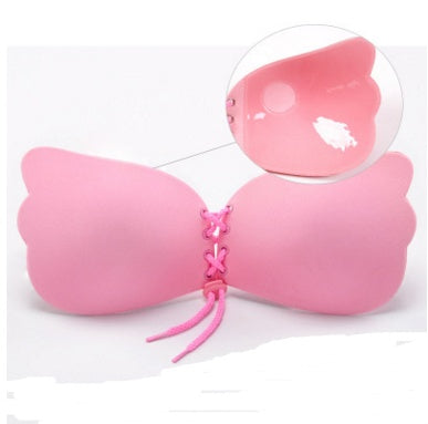 Plus Size Strapless Adhesive Push Up Bra - Sticky Invisible Silicone Bra for Women