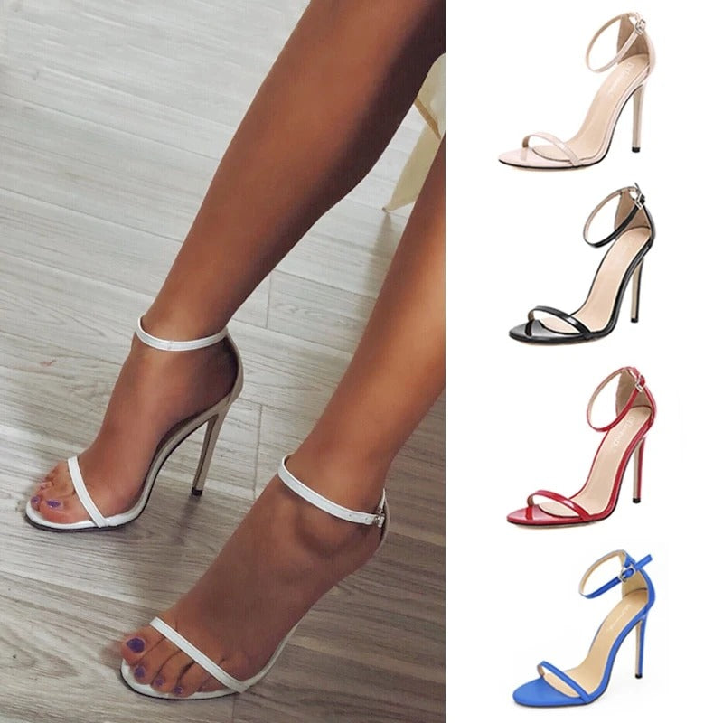 Women's High Heel Sandals - Sexy Stiletto Open Toe Platform Summer Shoes
